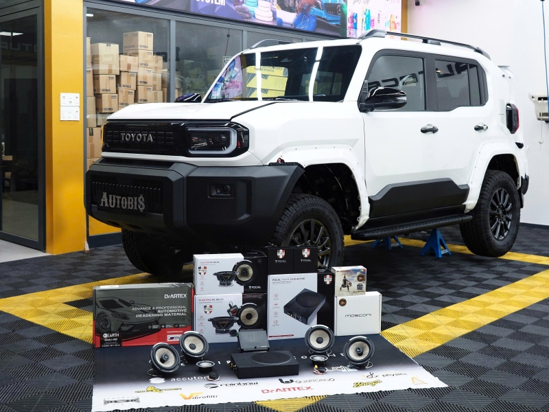 Nâng Cấp Cấu Hình Âm Thanh Cao Cấp Dành Cho Toyota Land Cruiser FJ | AUTOBIS